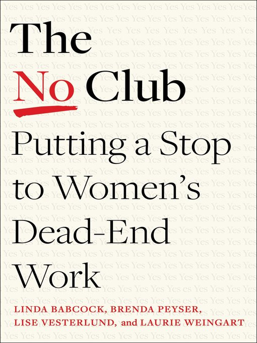 Title details for The No Club by Linda Babcock - Wait list